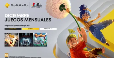 Juegos Mensuales gratuitos PS Plus Diciembre 2024