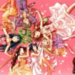 Love Hina Portada personajes femeninos