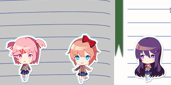 Minijuego de poemas en Doki Doki Literature Club, clave para interactuar con las chicas