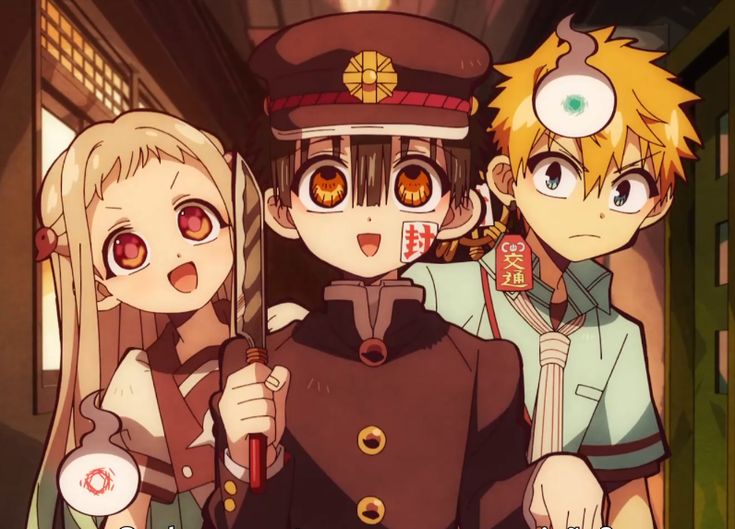 hanako-kun ٭ trio ٭ Toilet‑bound Hanako‑kun T2