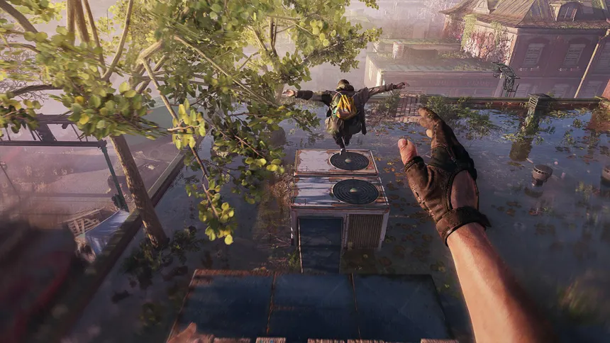 Partida cooperativa de Dying Light 2 para cuatro jugadores